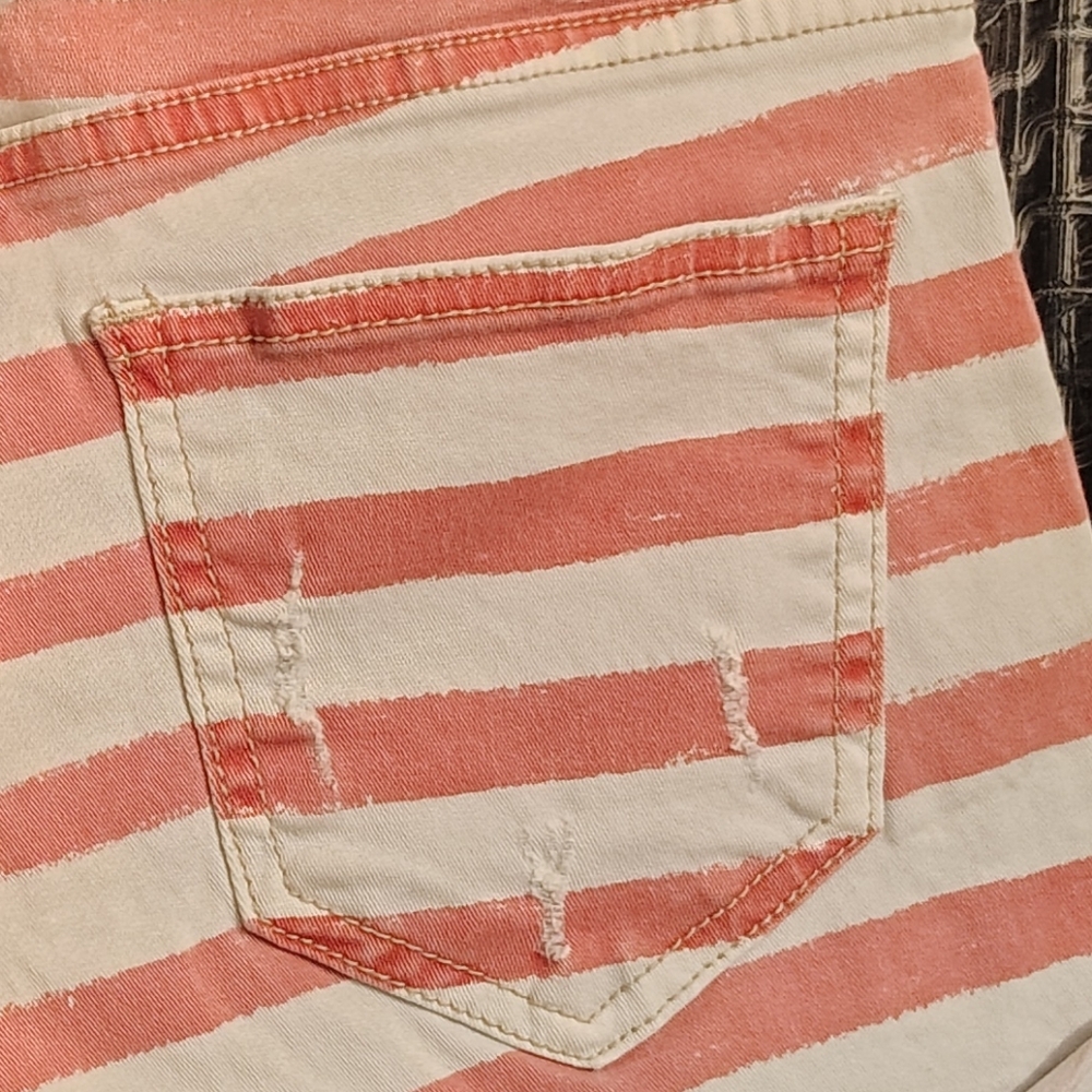 Americana Cello Stars & Stripes Jean Shorts Small - Picture 4 of 6
